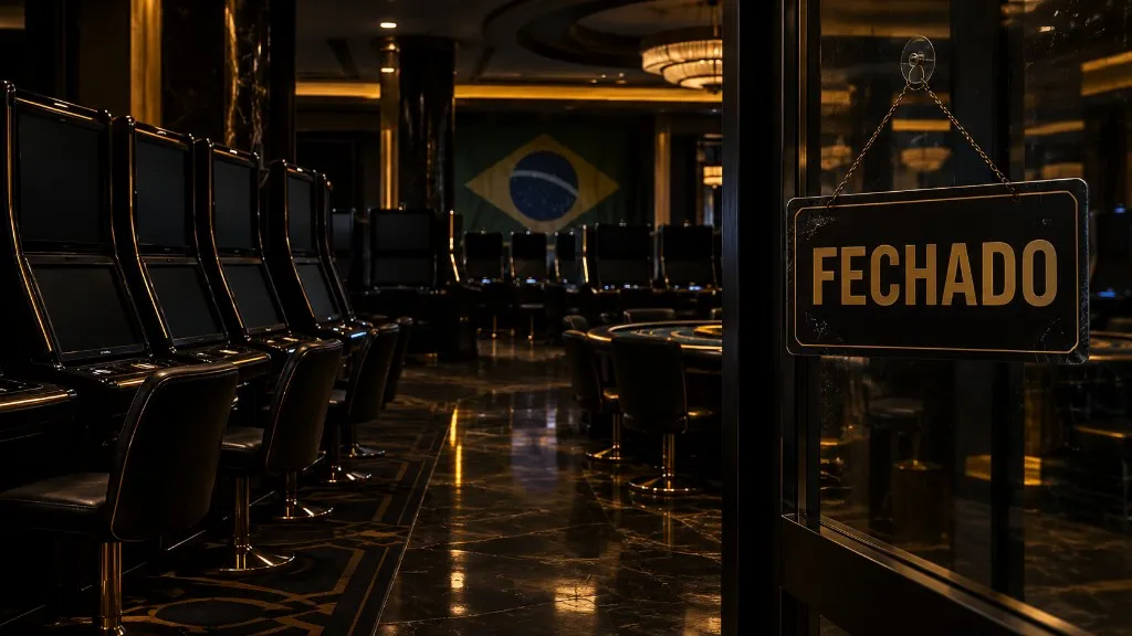 Cassinos e apostas online fechados no Brasil